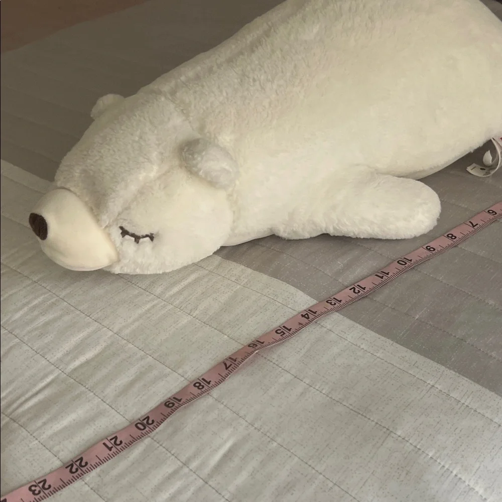 Minisolife White Sloth Plush 20"
Long Laying Lying Sleeping Closed Eyes - Picture 11 of 13